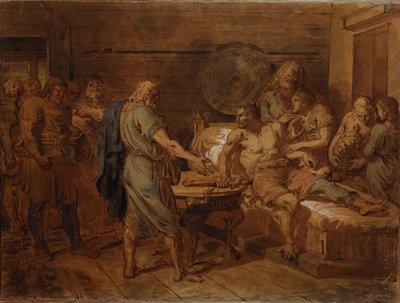 Odezwa Kuzmy Minina do księcia Dmitrija Pożarskiego, XIX w. autorstwa Grigori Ivanovich Ugryumov
