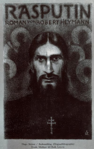 Rasputin / Buchumschlag 1919 autorstwa Grigori Jefimowitsch Rasputin