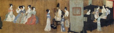 nocne uczty Han ξ w (szczegółowo) par GU hong autorstwa Gu Hongzhong (after)