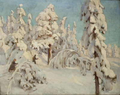 Skiers autorstwa Gudmund Stenersen