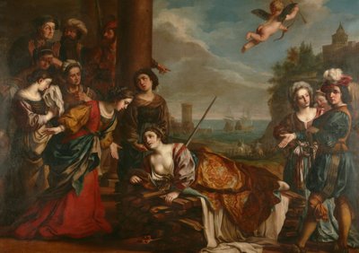 Śmierć Dydony autorstwa Guercino (1591 1666) (after)