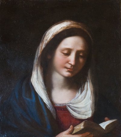 Ogłoszenie dziewicy autorstwa Guercino (1591-1666)
