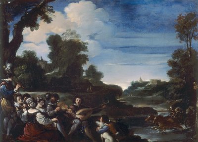 Koncert country autorstwa Guercino
