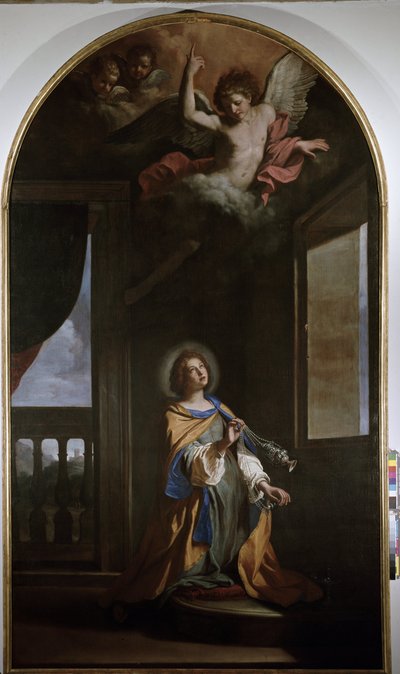 Saint Palazza - Olej na płótnie autorstwa Guercino