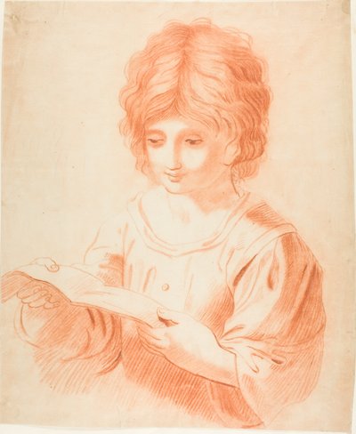 Chłopiec czytający autorstwa Guercino