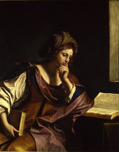 Guercino - Sibilla Samia, 1652-1653 autorstwa Guercino