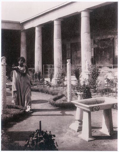 Pompeje (zdjęcie) autorstwa Guglielmo (1852 1930) Plüschow