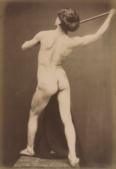 Akt męski, ok. 1870-1875. autorstwa Guglielmo Marconi