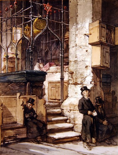 Synagoga w Pradze autorstwa Guido Bach