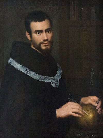Portret młodego mnicha (olej na płótnie) autorstwa Guido Cagnacci