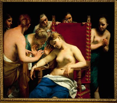 Śmierć Kleopatry autorstwa Guido Cagnacci