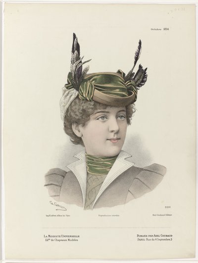 Universal Miller, październik 1894, nr 884 autorstwa Guido Gonin