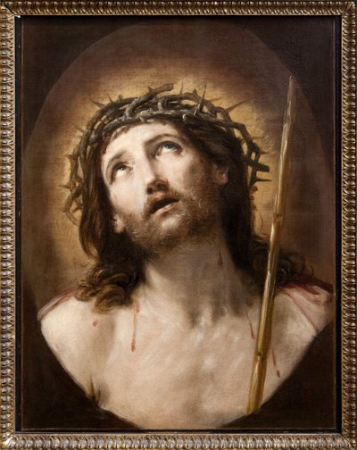 Chrystus z trzciną, znany również jako Ecce Homo, ok. 1639-40 (olej na płótnie) autorstwa Guido Reni