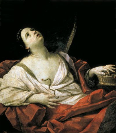 "Kleopatra" ok. 1635 (olej na płótnie) autorstwa Guido Reni