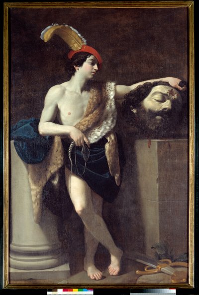 Dawid trzymający głowę Goliata Obraz Guido Reni dit le Guide (1575-1642) 1606 nd. 2,37x1,37 m² autorstwa Guido Reni