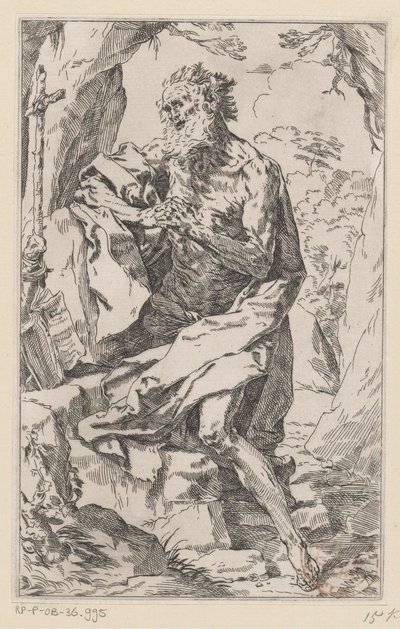 Święty Hieronim na pustkowiu autorstwa Guido Reni