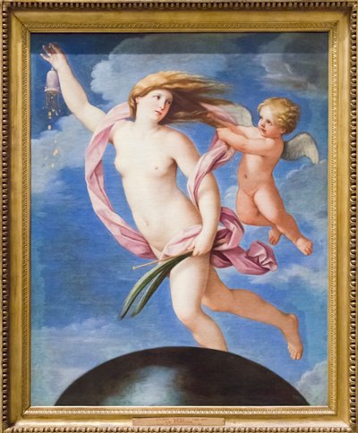 Szczęście powstrzymywane przez miłość autorstwa Guido Reni