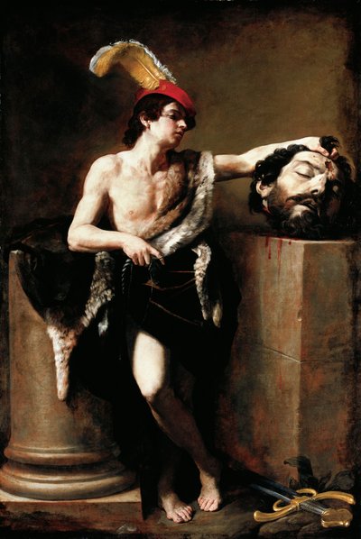 Włochy, Dawid z głową Goliata autorstwa Guido Reni