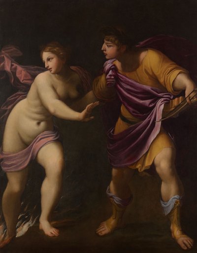 Orfeusz i Eurydyka autorstwa Guido Reni