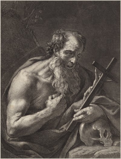 Święty Hieronim autorstwa Guido Reni