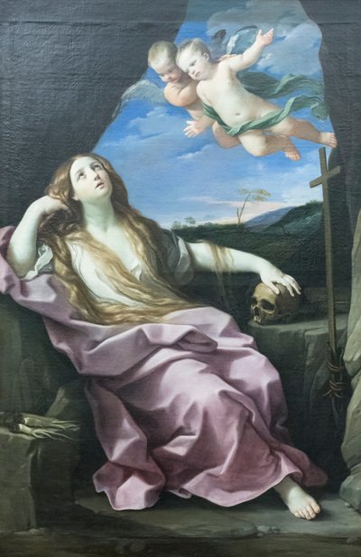 Święta Maria Magdalena pokutująca autorstwa Guido Reni