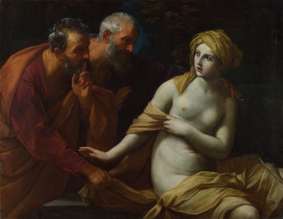 Susannah i starsi, 1622-1625 autorstwa Guido Reni