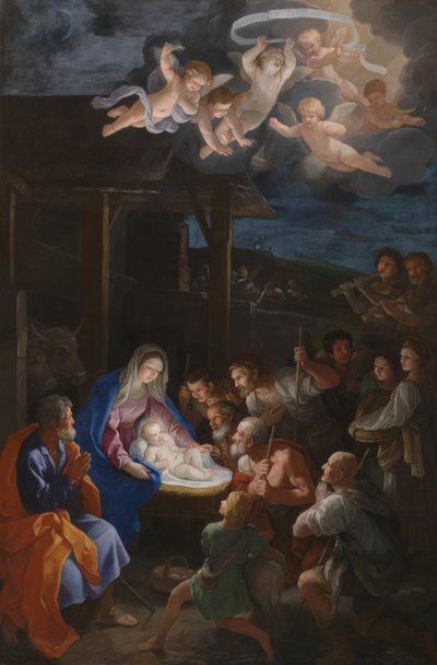 Adoracja pasterzy, ok. 1930 r. 1640. autorstwa Guido Reni
