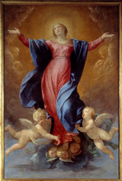 Wniebowzięcie Matki Bożej Obraz Guido Reni zwany Przewodnikiem (1575-1642) 1637 Nd. 2,42x1,6 m Lyon, Musee des Beaux Arts autorstwa Guido Reni