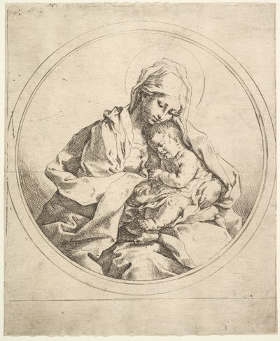 Madonna z Dzieciątkiem w Okrągłym. autorstwa Guido Reni