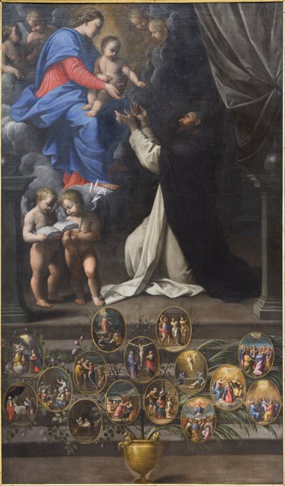 A Rainha do Rosário polonês autorstwa Guido Reni