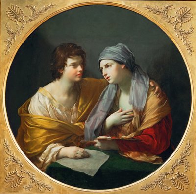 Unia Rysunku i Koloru, ok. 1620-1625. autorstwa Guido Reni