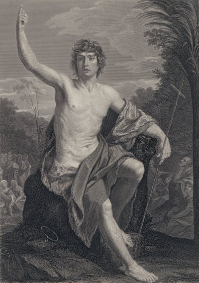 Jan Chrzciciel autorstwa Guido after Reni