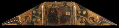 Koronacja Dziewicy, c.1260 autorstwa Guido da Siena