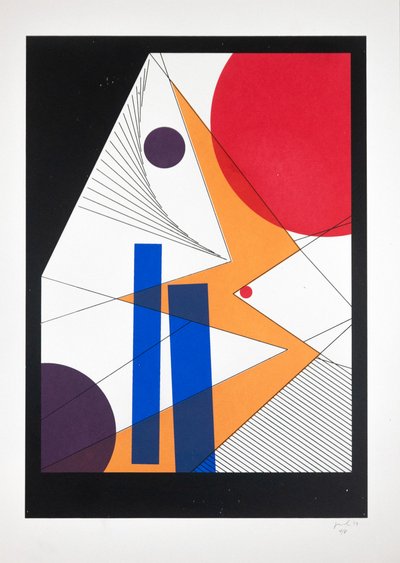 Ruch nr 6, 2019 (sitodruk) autorstwa Guilherme Pontes