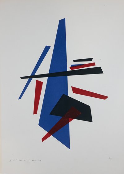 Ruch nr 7, 2019 (sitodruk) autorstwa Guilherme Pontes