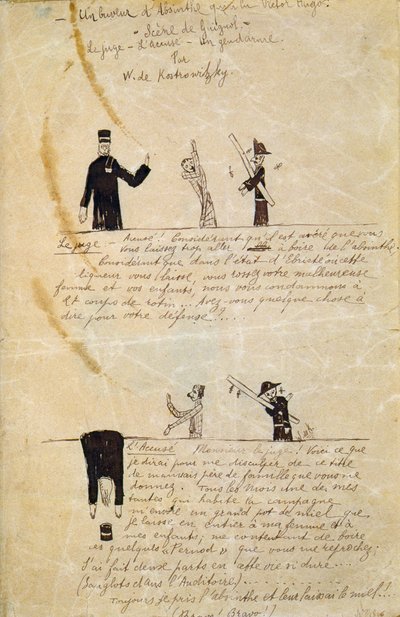 Absynt Wiktor Hugo, ok. 1895-1900. autorstwa Guillaume Apollinaire