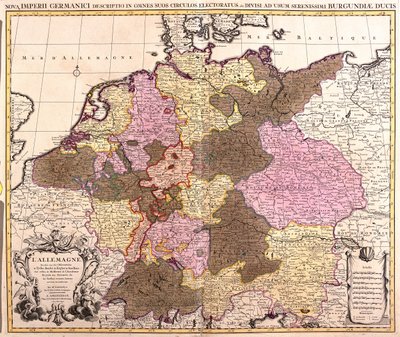 Belgia, Holandia, Niemcy, Polska (województwo: pomorskie, zachodniopomorskie, lubuskie, dolnośląskie), Czechy (region : Ołomuniec, Morawy Południowe, Praga, Czechy Środkowe, Czechy Południowe, Pilzno, Karlowe Wary, Łabędy, Liberec, Hradec Kralove, autorstwa Guillaume Delisle