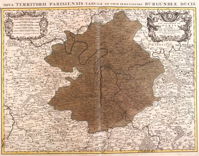 Paryż, Francja autorstwa Guillaume Delisle
