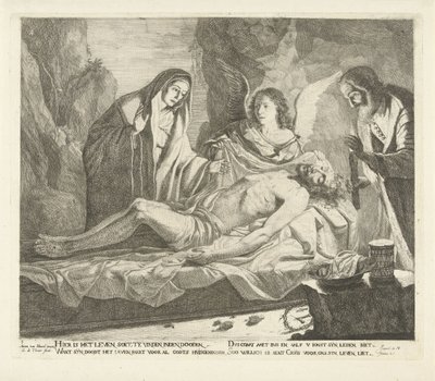 Złożenie do grobu Chrystusa autorstwa Guillaume Duvivier