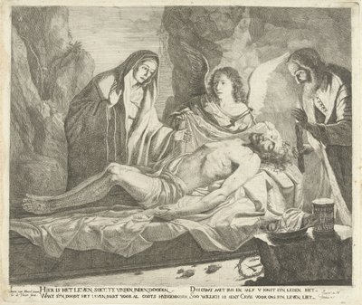 Złożenie do grobu Chrystusa autorstwa Guillaume Duvivier