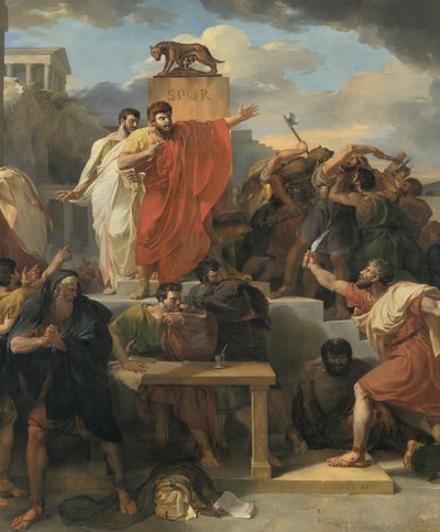 Szczegóły: Śmierć Wirginii autorstwa Guillaume Lethiere