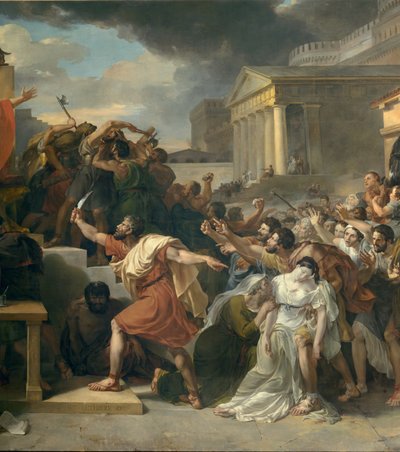 Szczegóły: Śmierć Wirginii autorstwa Guillaume Lethiere