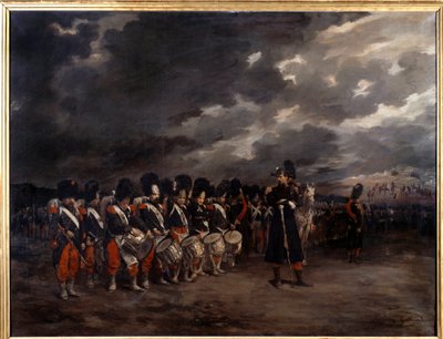 Un drums de la Garde Imperiale - Obraz Guillaume Regamey (1837-1875) autorstwa Guillaume Regamey