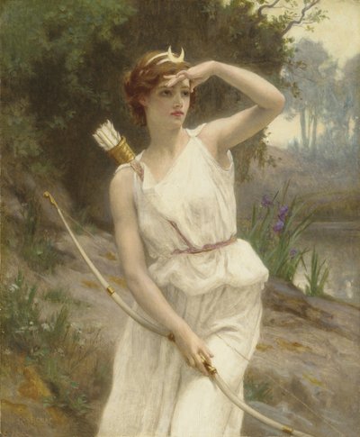 Diana, Łowczyni autorstwa Guillaume Seignac