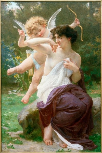 Wenus z Kupidynem autorstwa Guillaume Seignac