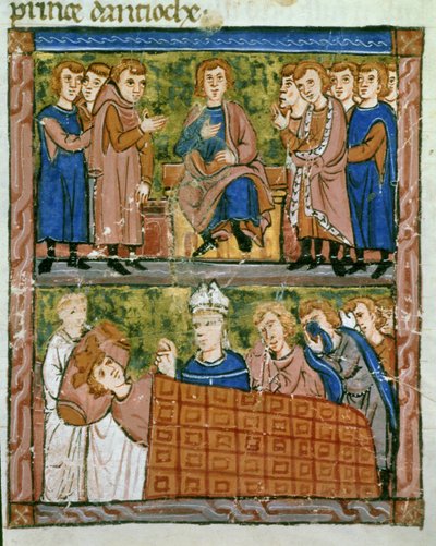 Rada Wodzów Krzyżowych i śmierć Baudoina, hrabiego Hainaut autorstwa Guillaume de Tyr