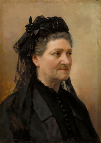Portret starszej baronowej Delort de Gléon autorstwa Gunnar Berndtson