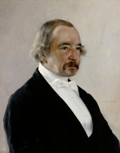 Portret Zachariasza Topeliusa autorstwa Gunnar Berndtson