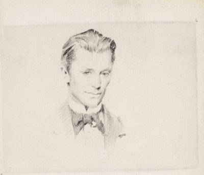 Portret młodego mężczyzny autorstwa Gunnar Berndtson