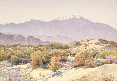San Jacinto (w/c na papierze) autorstwa Gunnar Widforss